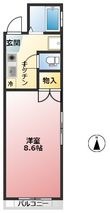 フラットリット・シライの間取図