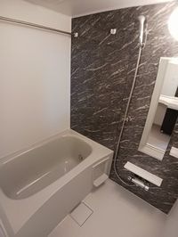 日々の疲れを癒すお風呂付です