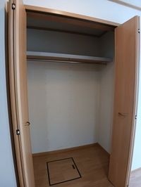 ちょっとした収納スペースも充実しています