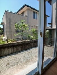 お庭で自由な時間を過ごせます