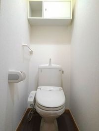 清潔感のあるトイレです
