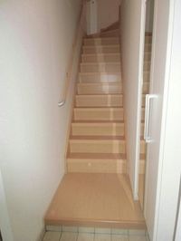 収納もある玄関です