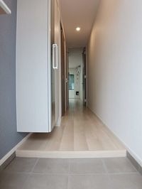 シンプルで使いやすい玄関です