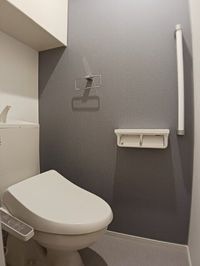 トイレもきれいです