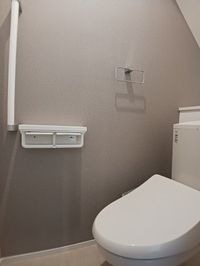 清潔感のあるトイレです