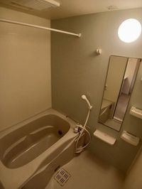 コンパクトで使いやすいお風呂です