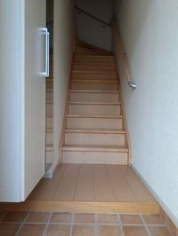 シンプルで使いやすい玄関です