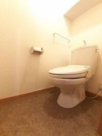 コンパクトで使いやすいトイレです