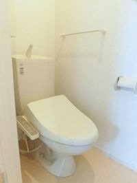トイレもきれいです