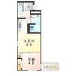 フジパレス住吉長居Ⅲ番館の間取図