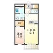松原市高見の里4丁目の間取図