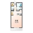フラット桃ヶ池の間取図