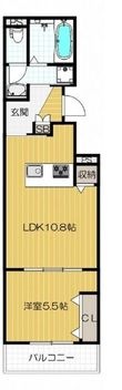 大阪市西成区梅南１丁目の間取図