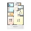 サザンクレスト高師浜の間取図