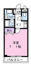 松原市天美　西３丁目の間取図