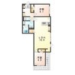 D-residence西野A棟の間取図