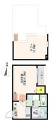 ハーモニーテラス墨江Ⅱの間取図