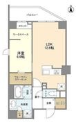 Elysion天王寺の間取図