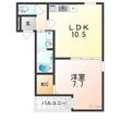 フジパレス今川公園Ⅴ番館の間取図