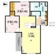 D-room Sumie Eastの間取図