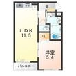 ノワ・メランジェの間取図