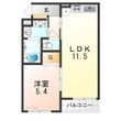 ノワ・メランジェの間取図