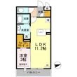 グレイス北花田の間取図