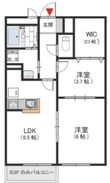 東大阪市若江東町5丁目の間取図