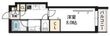 大阪市天王寺区堀越町の間取図
