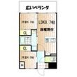 大阪市生野区田島1丁目の間取図