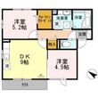 メゾン松之浜Ⅱの間取図
