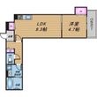 東大阪市若江東町2丁目の間取図