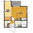 渋谷区東2丁目の間取図