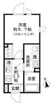 世田谷区豪徳寺2丁目の間取図