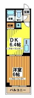 渋谷区笹塚3丁目の間取図