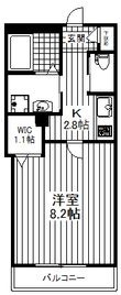 メゾン経堂の間取図