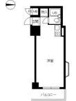 渋谷区神山町の間取図