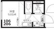 杉並区方南1丁目の間取図
