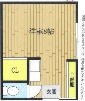 拡大写真：杉並区永福１丁目 2階7の間取り