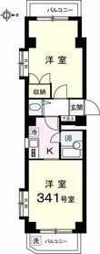 世田谷区世田谷3丁目の間取図