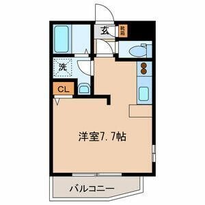 拡大写真:世田谷区下馬1丁目 2階202の間取り