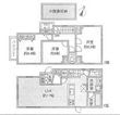 世田谷区岡本3丁目の間取図