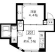 目黒区上目黒5丁目の間取図