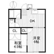 世田谷区駒沢4丁目の間取図