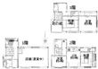 賃貸店舗併用住宅(貸家部分)の間取図