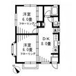 目黒区上目黒3丁目の間取図