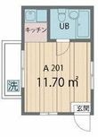 世田谷区駒沢４丁目の間取図