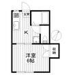 アクアコーポの間取図