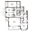 世田谷区成城5丁目の間取図