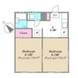 狛江市東野川４丁目の間取図